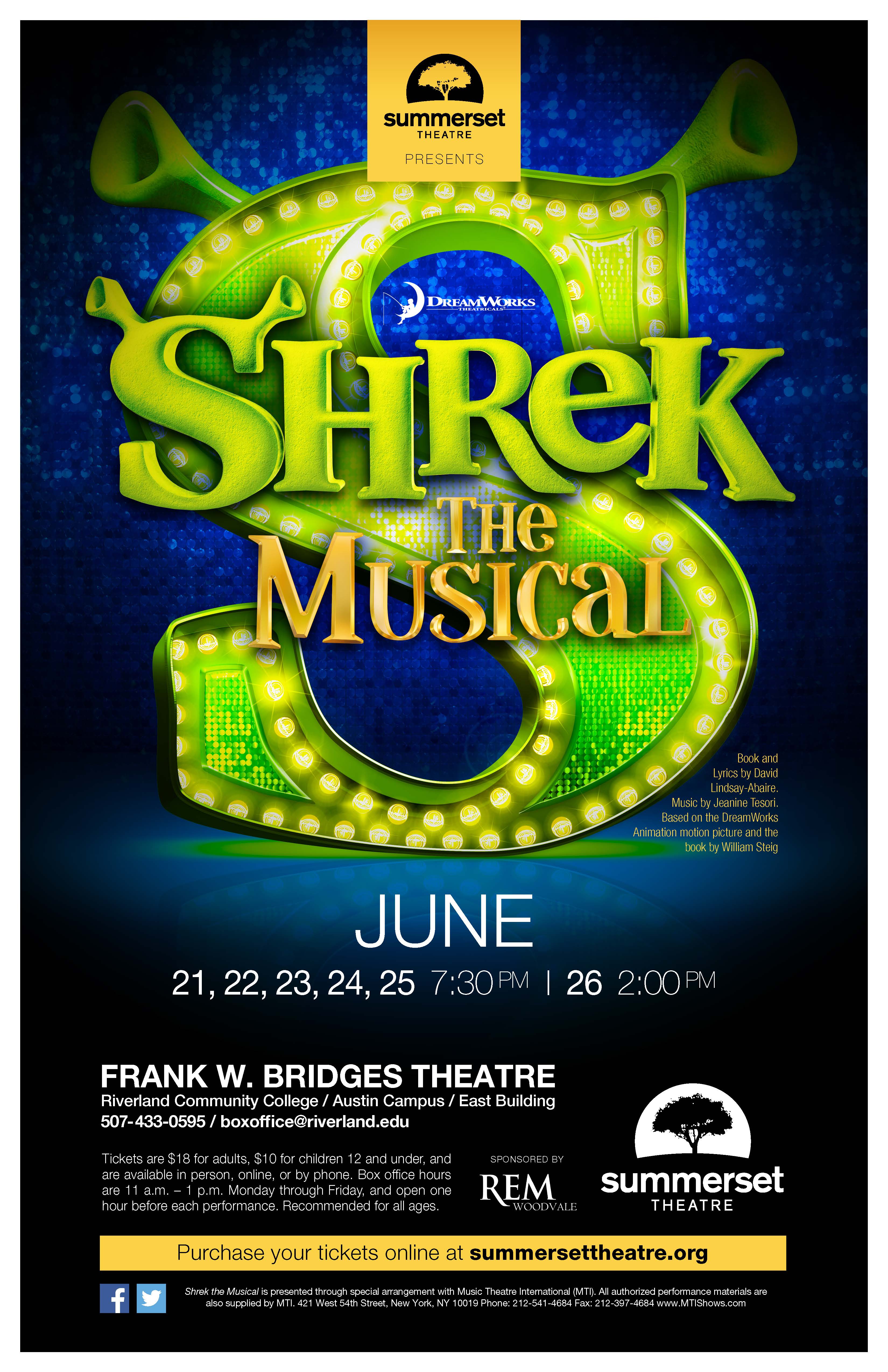 Shrek The Musical Minnesotaplaylist Com