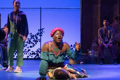 Production photo from Godspell produced by Artistry 