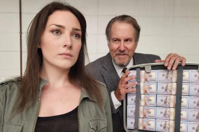 Sarah Dickson and Peter Moore Photo by Toni Solie