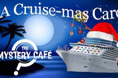Promotional image for A cruise-mas carol