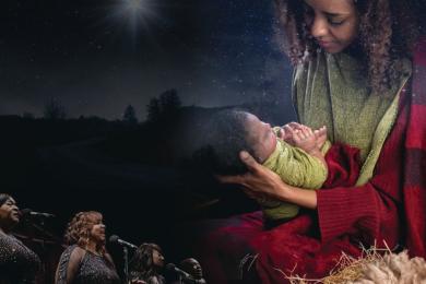promotional image of black nativity