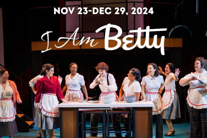 women with aprons with I AM BETTY text