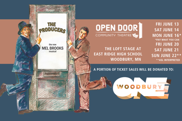 ODCT presents The Producers, June 13-22 at The Loft Stage at East Ridge High School
