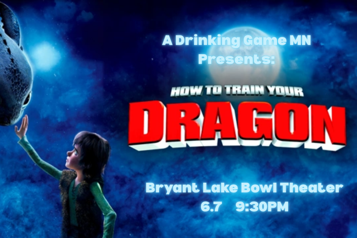 A film still from the movie "How to Train Your Dragon" with the main character, a little boy, holding up his hand to a dragon, with a dark cloudy sky and moon in the background