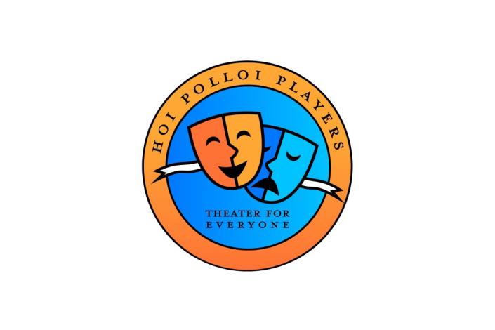 happy sad masks blue and orange Hoi Polloi Players Theater for the Rest of Us