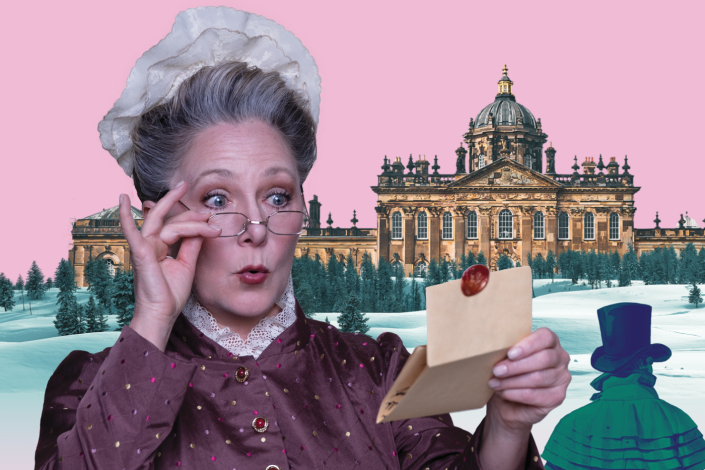 Commonweal Theatre Company presents The Wickhams: Christmas at Pemberley by Lauren Gunderson and Margot Melcon.