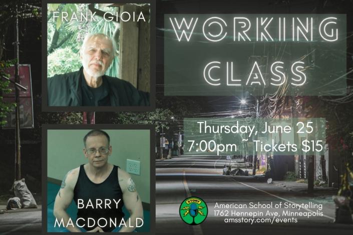 Working Class Stories event information