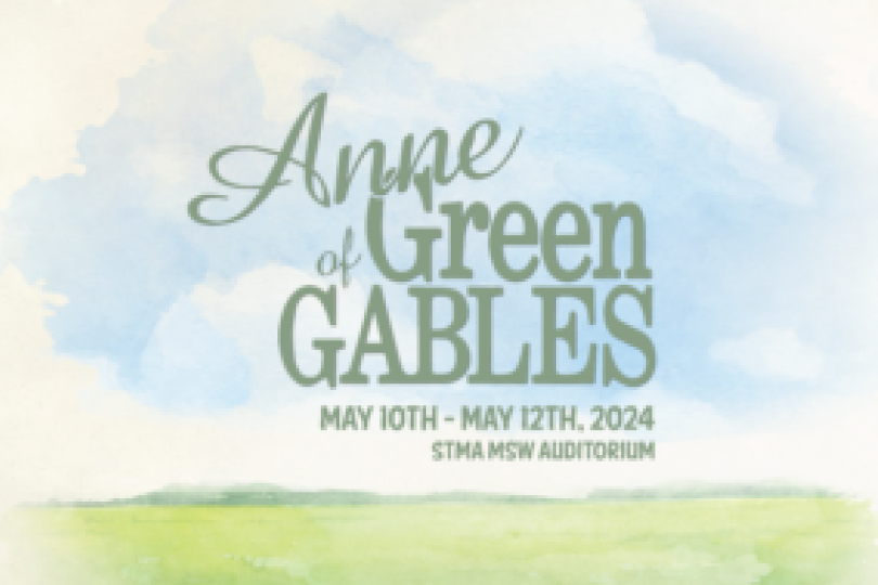 Anne of Green Gables May 10-12, 2024