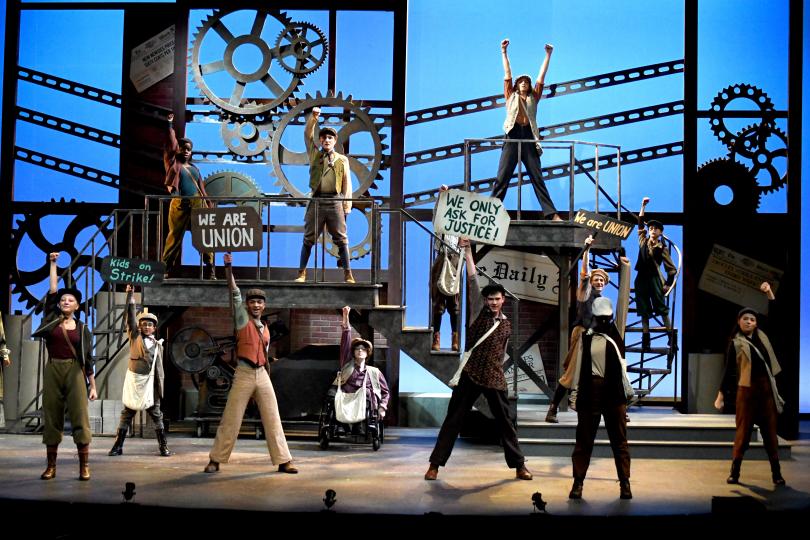 Stages Theatre Company's Newsies Jr