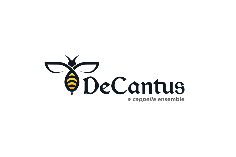 DeCantus A Cappella Ensemble bee logo