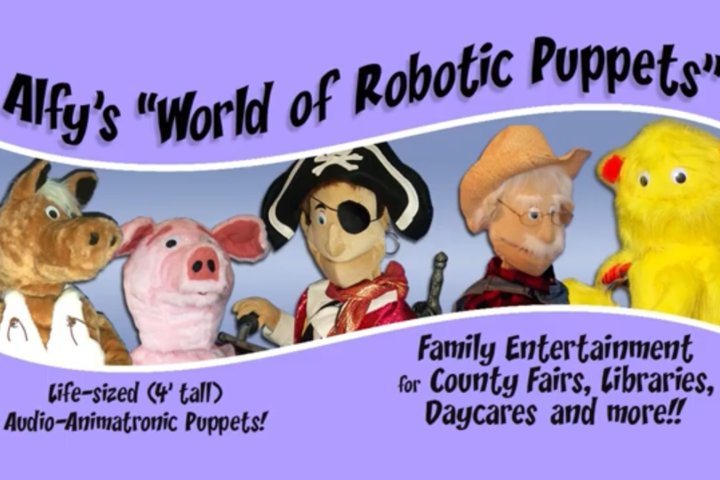 Alfy's "World of Robotic Puppets" is Hiring Part-Time Improv/Voice Comedic Actors for the Summer!