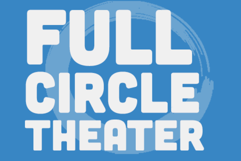 Blue circle logo
