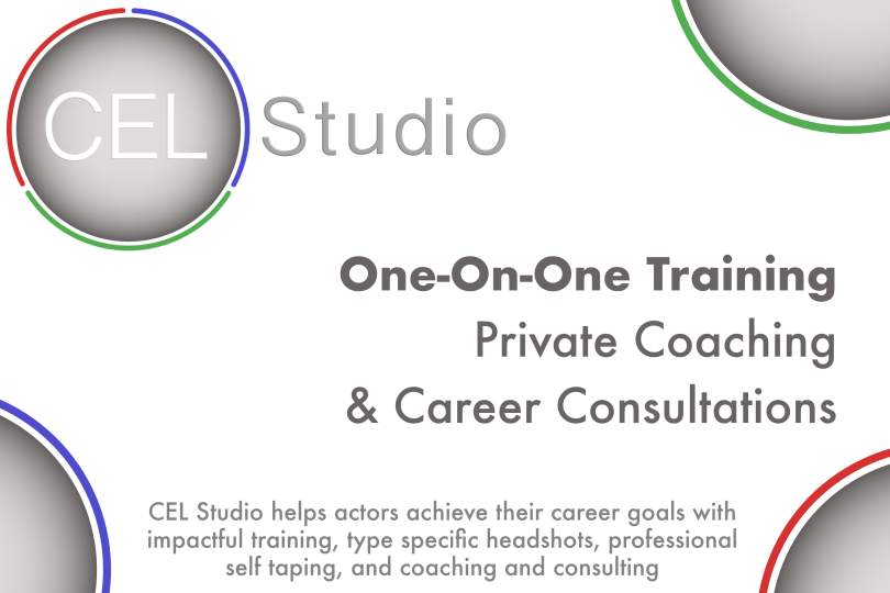 CEL Studio helps actors achieve their career goals with impactful training, type specific headshots, professional self taping, and coaching and consulting