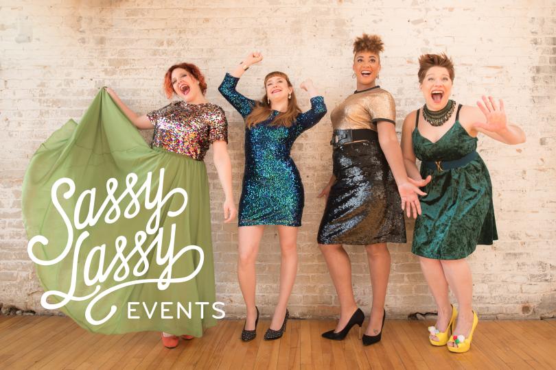 Members of the Sassy Lassy Events troupe