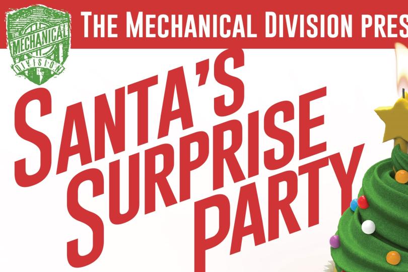 promotional image for Santa's surprise party