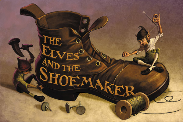 The Elves and The Shoemaker by Vera Southgate
